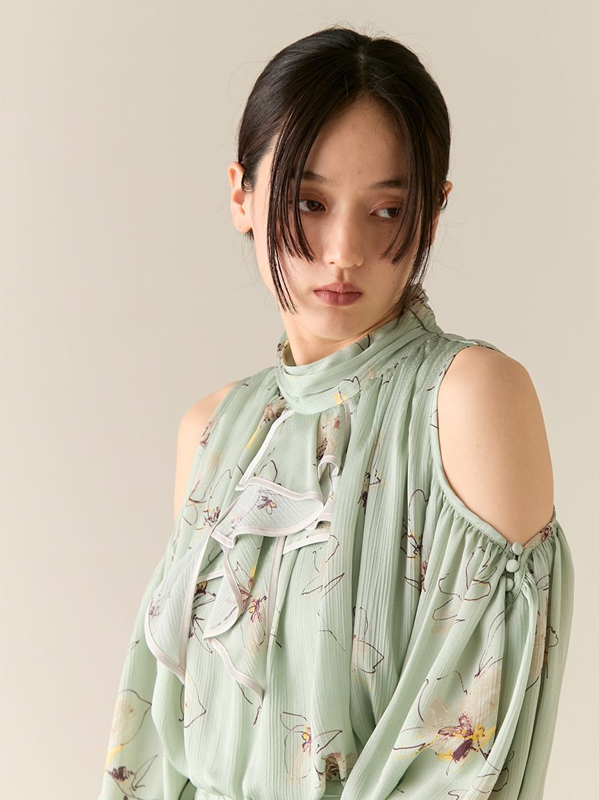 LILY BROWN「ショルダーオープンワンピース」|ワンピース|