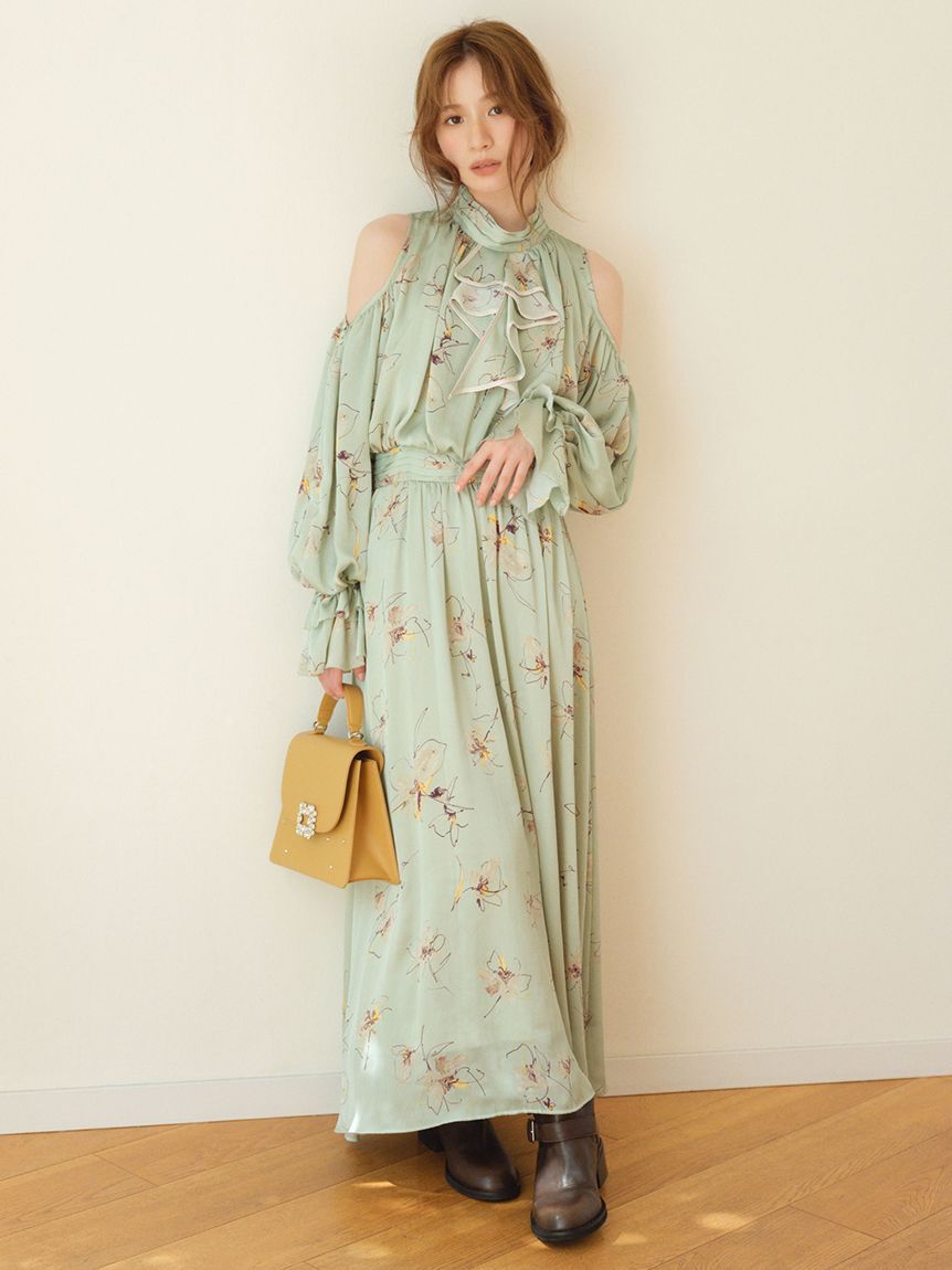 LILY BROWN「ショルダーオープンワンピース」|ワンピース|MNT