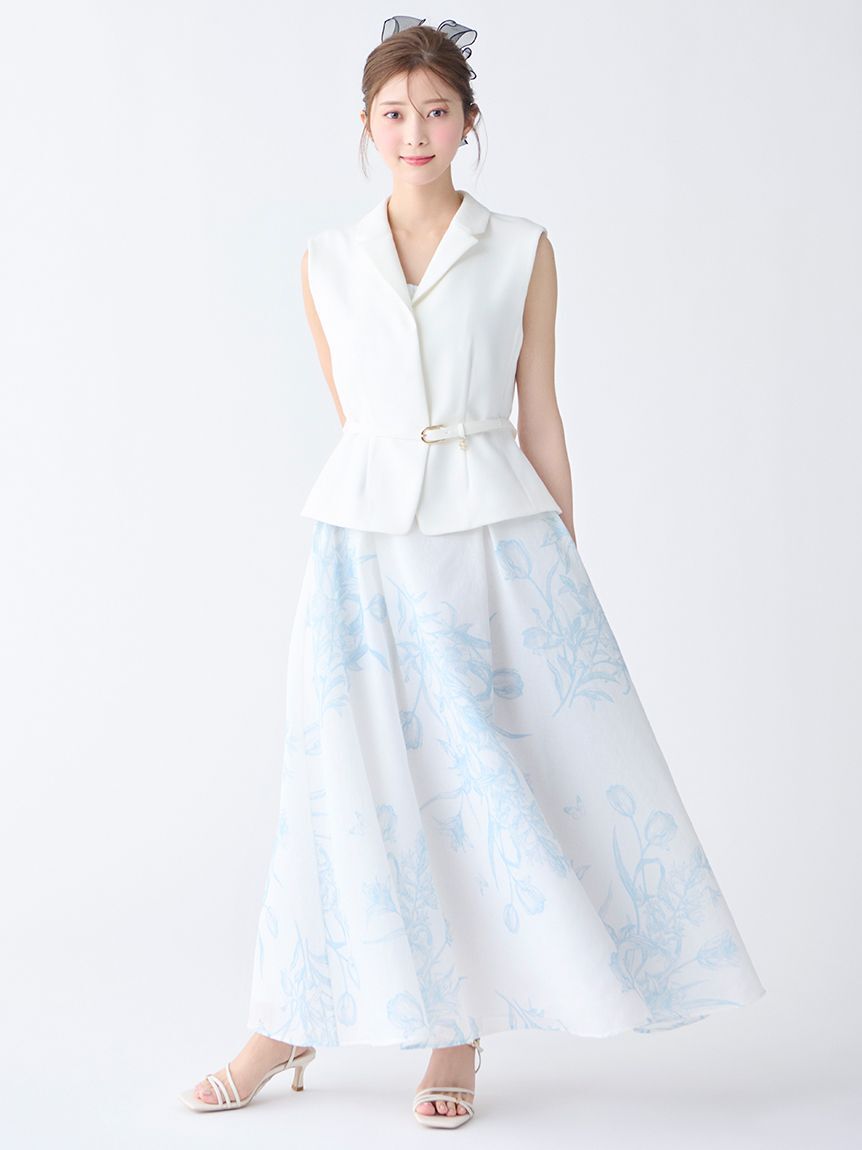 CELFORD「カップインフィットアンドフレアドレス」|ドレス|