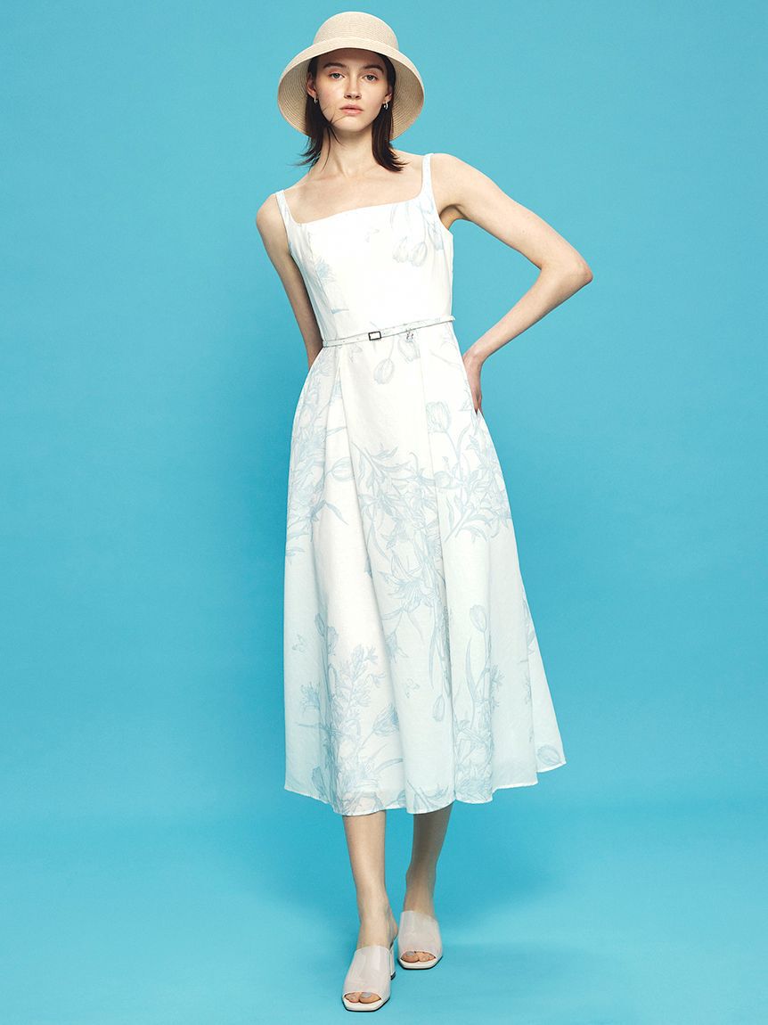 CELFORD「カップインフィットアンドフレアドレス」|ドレス|