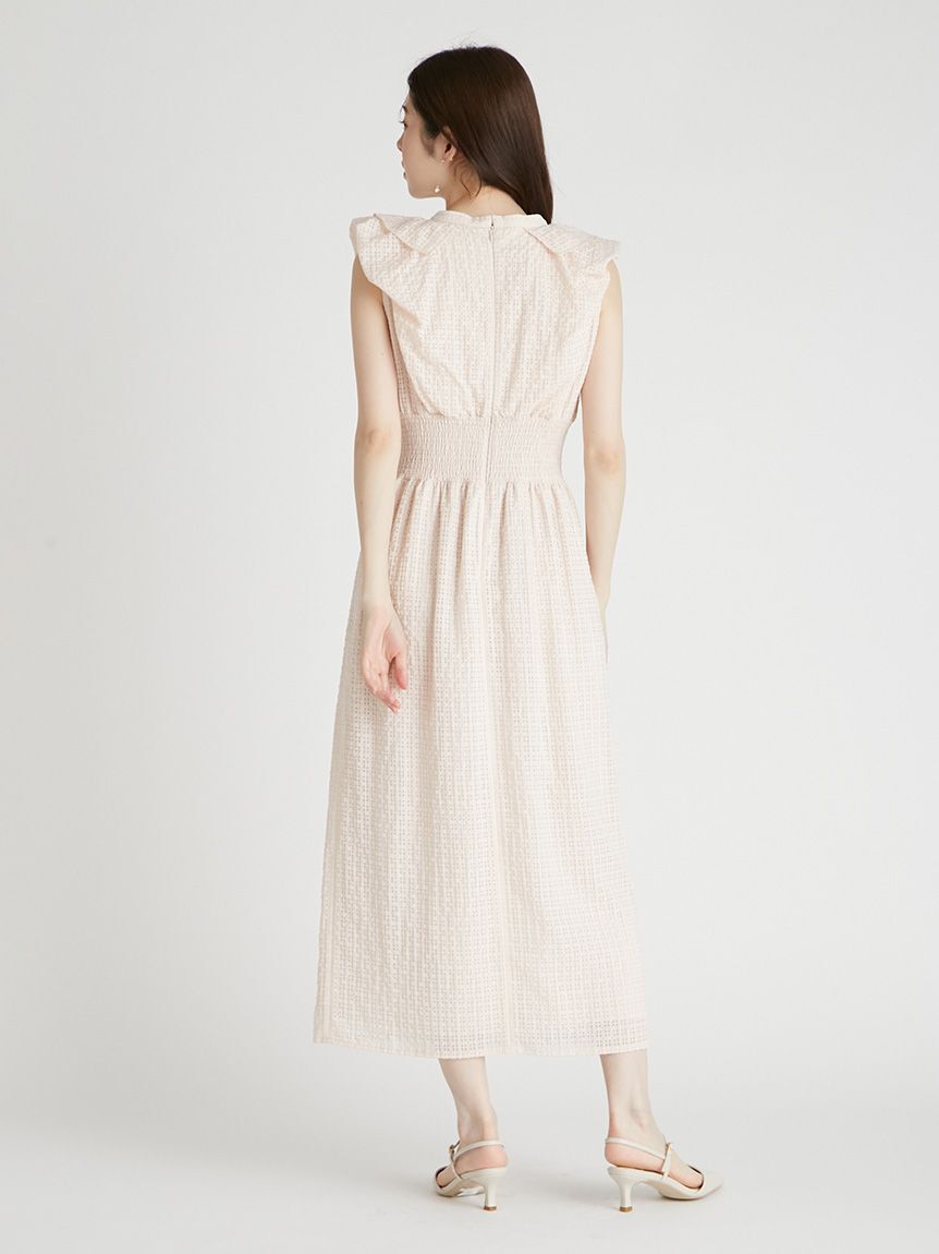 CELFORD「フリルシャーリングタイトワンピース」|ワンピース|