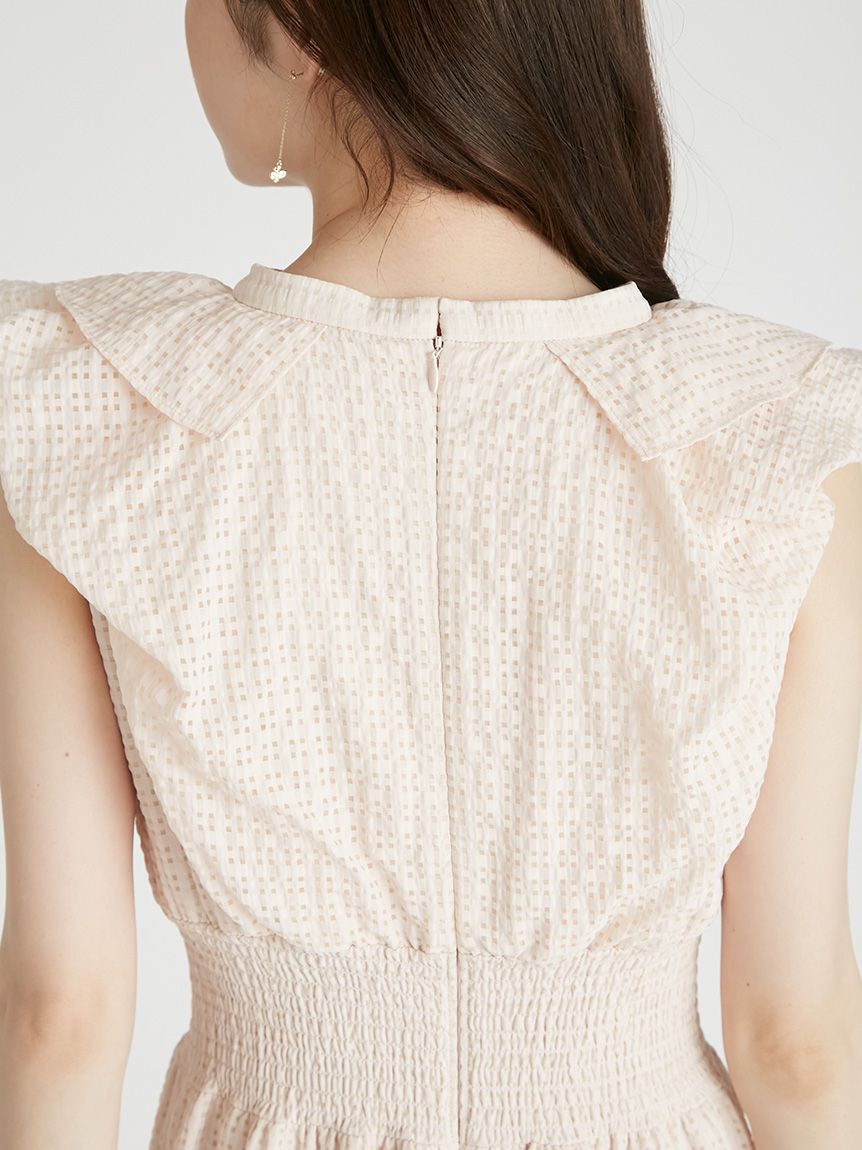 CELFORD「フリルシャーリングタイトワンピース」|ワンピース|