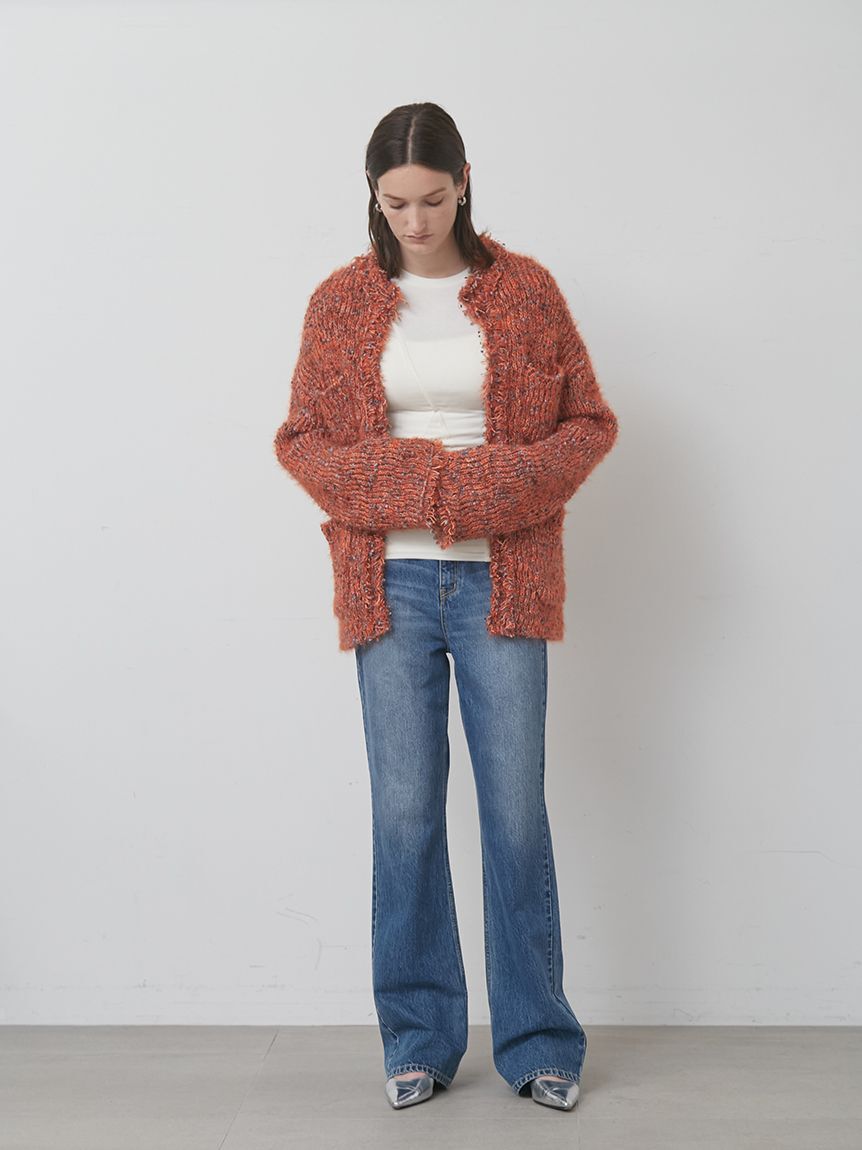 styling/「【セットアップ対応】セミフレアデニムパンツ」|デニム|