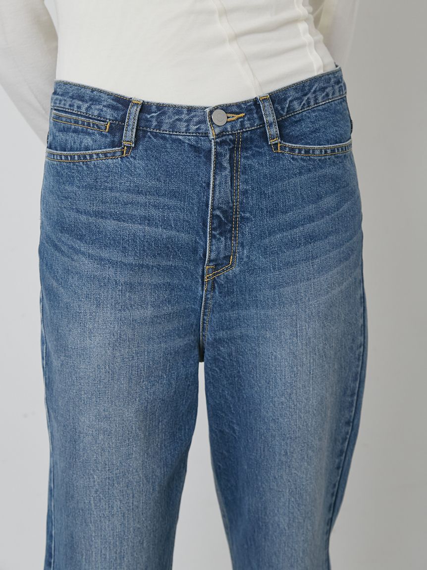 styling/「【セットアップ対応】セミフレアデニムパンツ」|デニム|