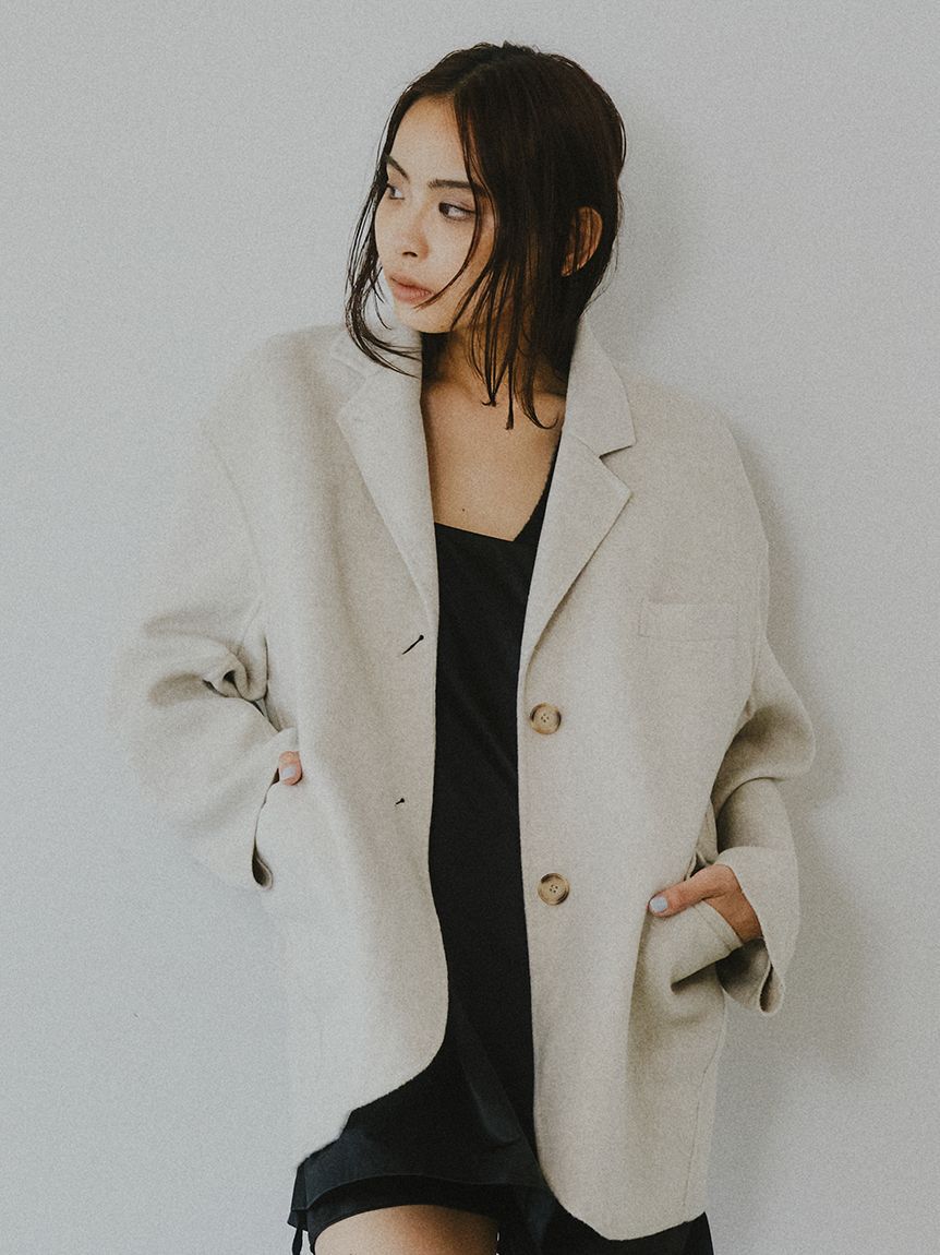 styling/「【セットアップ対応】ウールリバーテーラードジャケット」|テーラードジャケット|IVR