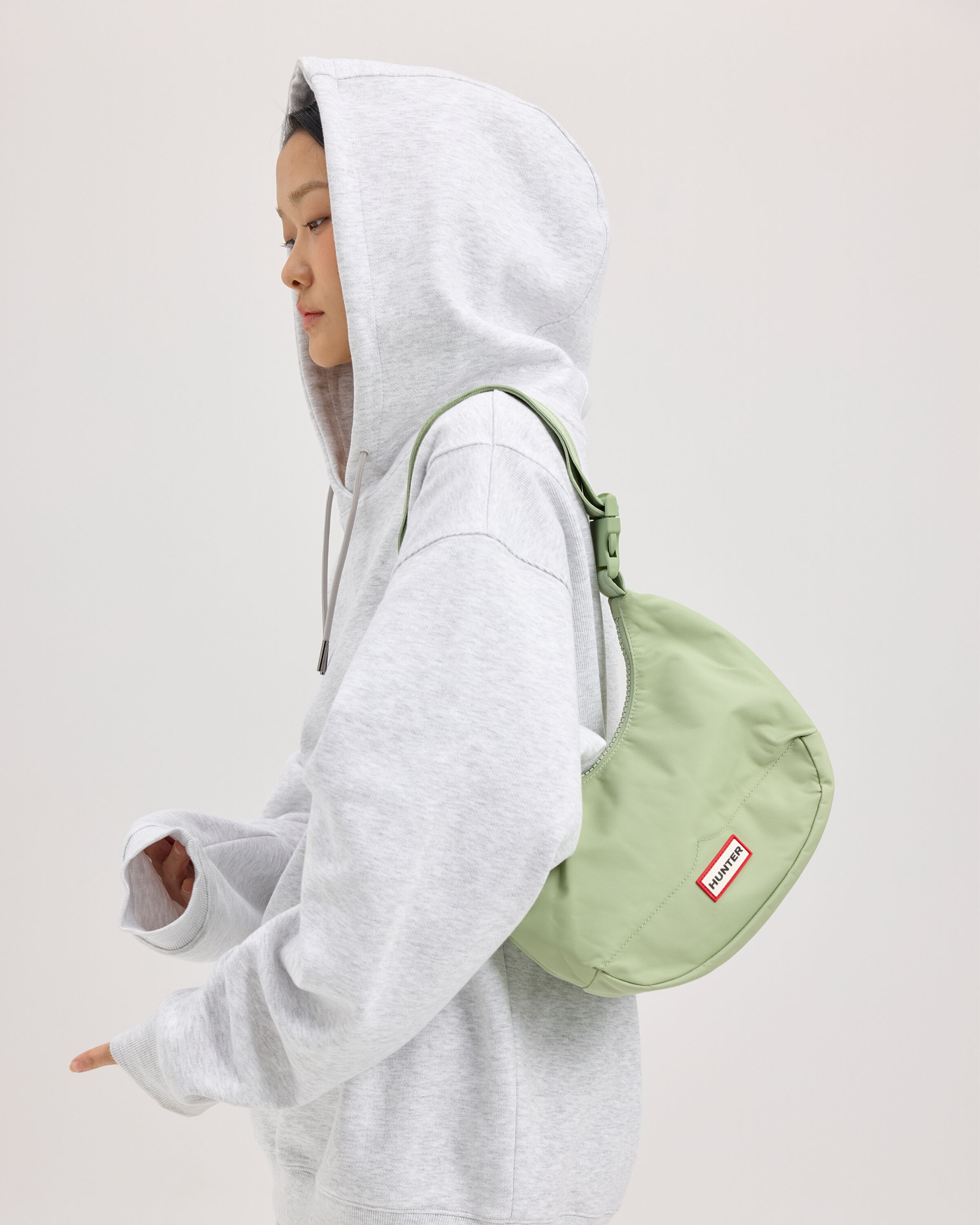 HUNTER「ナイロン ミニ ホーボー」|ショルダー・メッセンジャー|