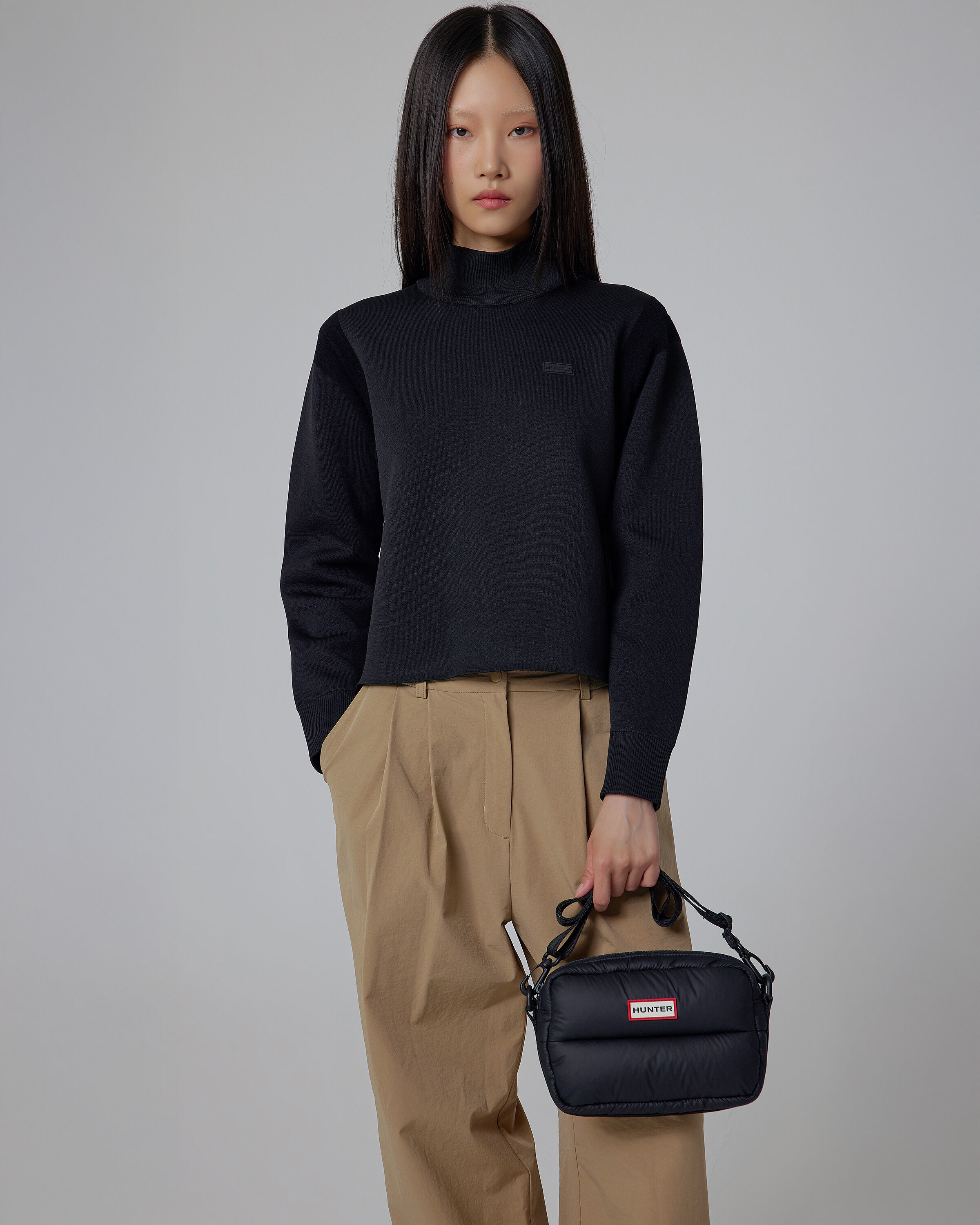 HUNTER「イントレピッド エクストラ パフド クロスボディ」|ショルダー・メッセンジャー|