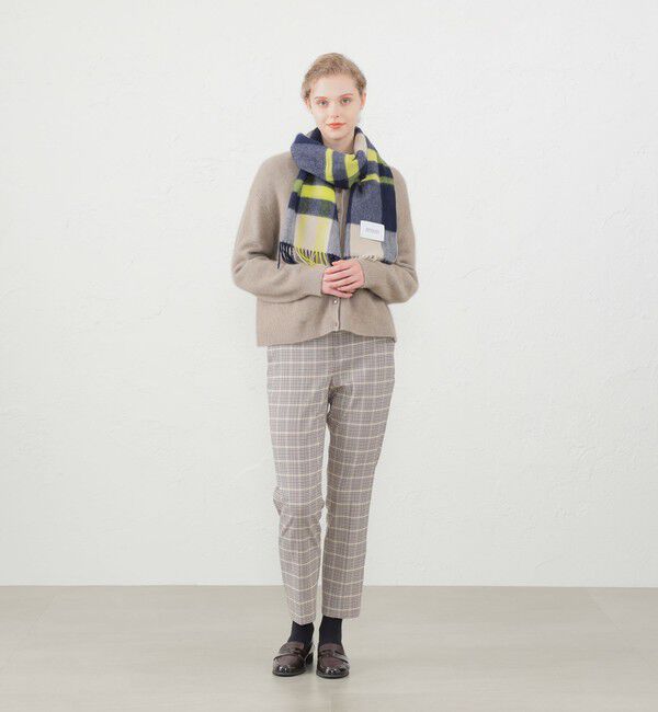 MACKINTOSH PHILOSOPHY「ウォッシャブルカシミヤカラーブロックマフラー」|マフラー|