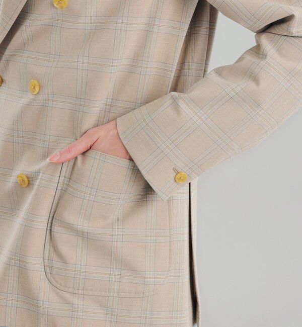 MACKINTOSH PHILOSOPHY「GREY LABEL ブリティッシュチェックブレザー」|テーラードジャケット|