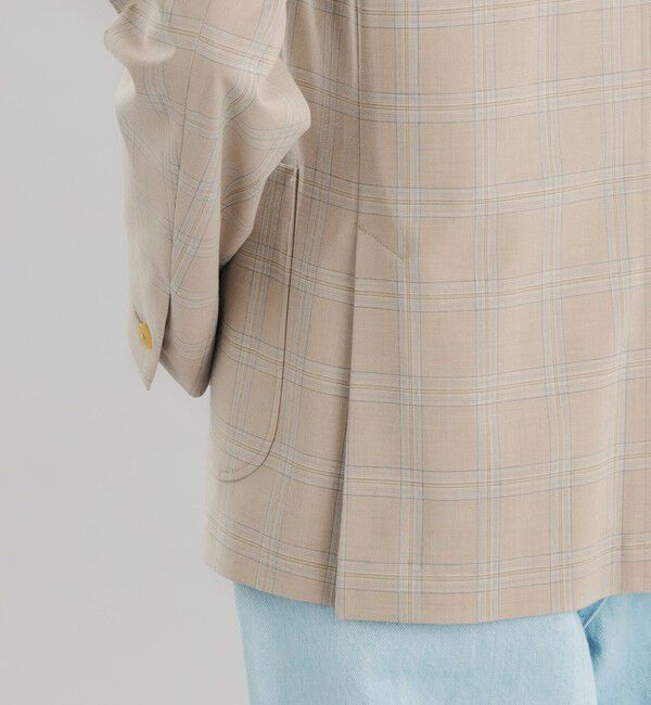 MACKINTOSH PHILOSOPHY「GREY LABEL ブリティッシュチェックブレザー」|テーラードジャケット|