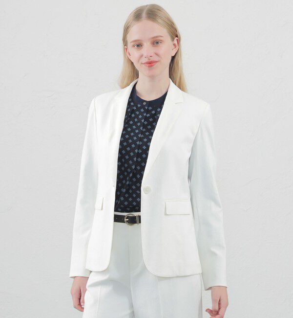 MACKINTOSH PHILOSOPHY「ドライオックスフォードテーラードジャケット」|テーラードジャケット|ホワイト