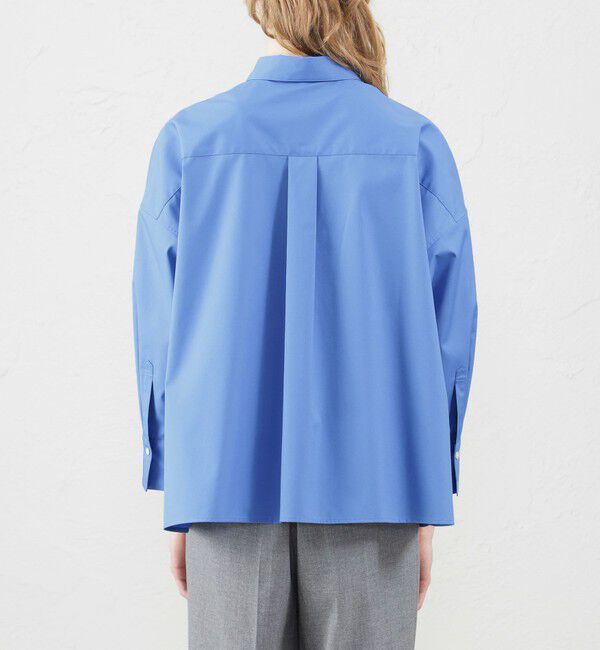 MACKINTOSH PHILOSOPHY「フライフロントクロップドシャツ」|シャツ・ブラウス|