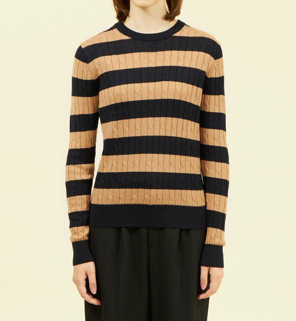 MACKINTOSH PHILOSOPHY「ケーブルニットプルオーバー」|ニット・セーター|