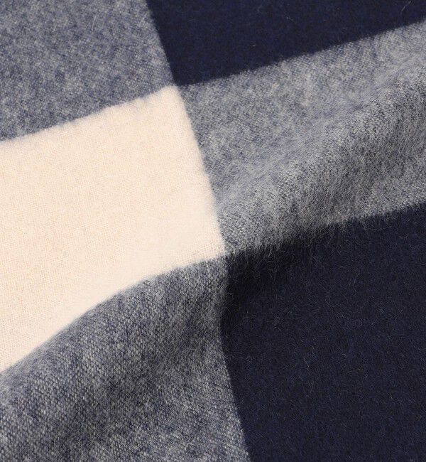 MACKINTOSH PHILOSOPHY「ウォッシャブルカシミヤブロックチェックストール」|ストール|