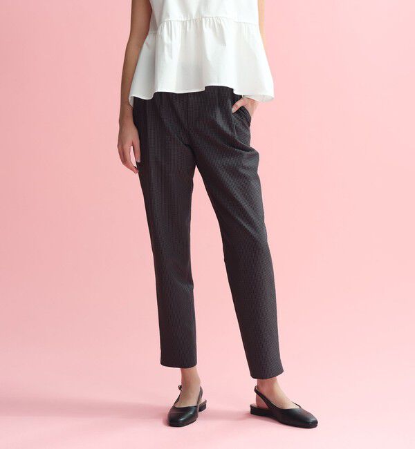 MACKINTOSH PHILOSOPHY「サッカーテーパードパンツ」|その他|グレー系ギンガム