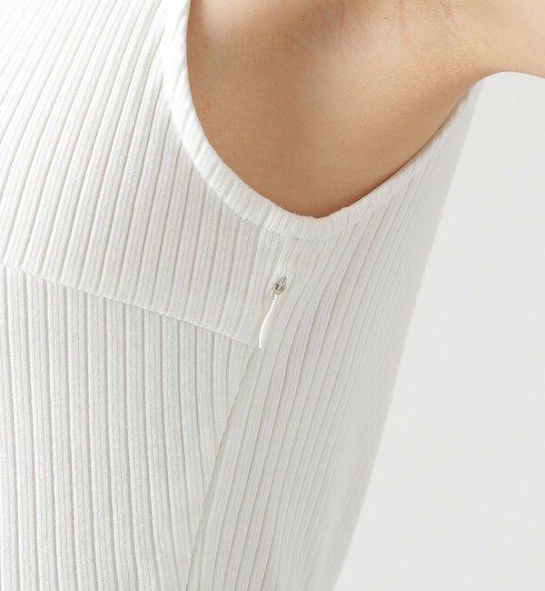  「ホワイトカラーブロックドレス」|ドレス|