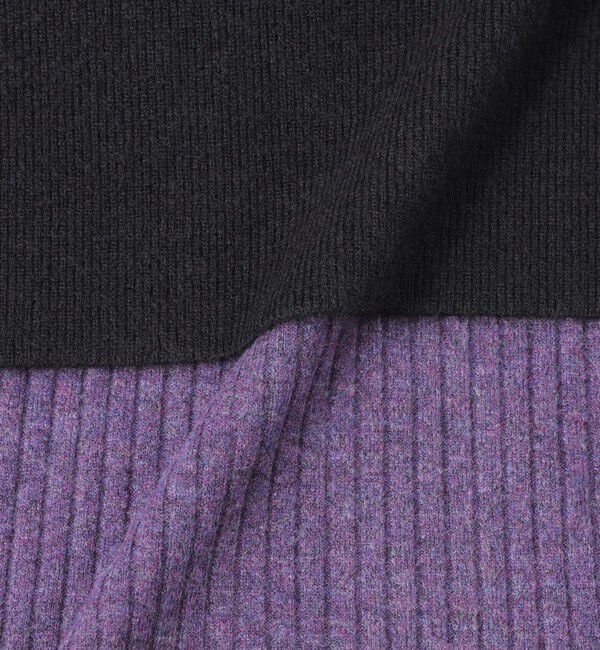  「ZIPニットコンビワンピース」|ワンピース|