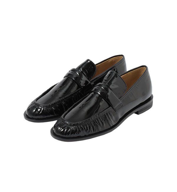  「【HENRI EN VARGO】WOMEN ローファー Louise 230090」|その他|ブラック