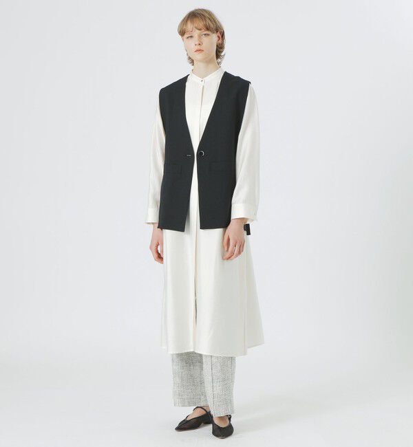  「ノーカラージレ」|ベスト・ジレ|