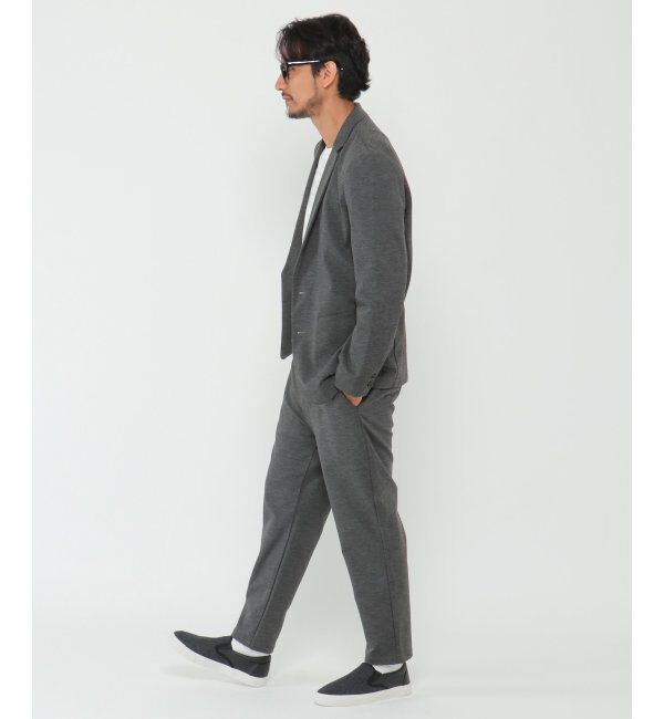 IKKA LOUNGE「カットプリントテーラードジャケット」|Tシャツ・カットソー|