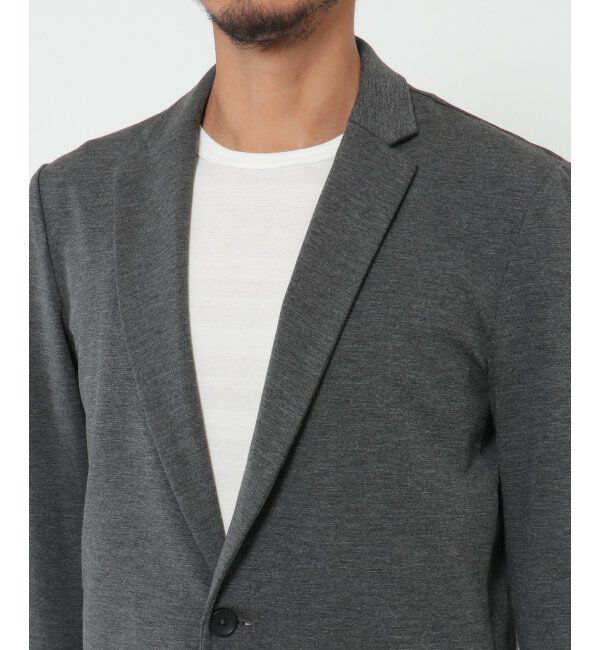 IKKA LOUNGE「カットプリントテーラードジャケット」|Tシャツ・カットソー|