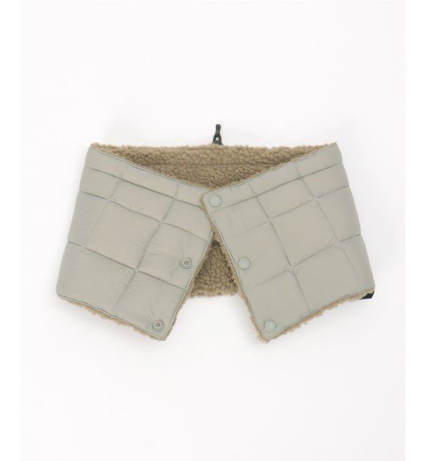 ikka「TAION タイオン リバーシブルダウンネックウォーマー」|マフラー|ミディグレイ