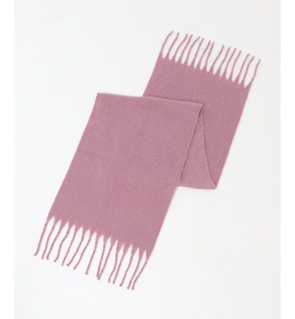 ikka「大伴フリンジマフラー」|マフラー|