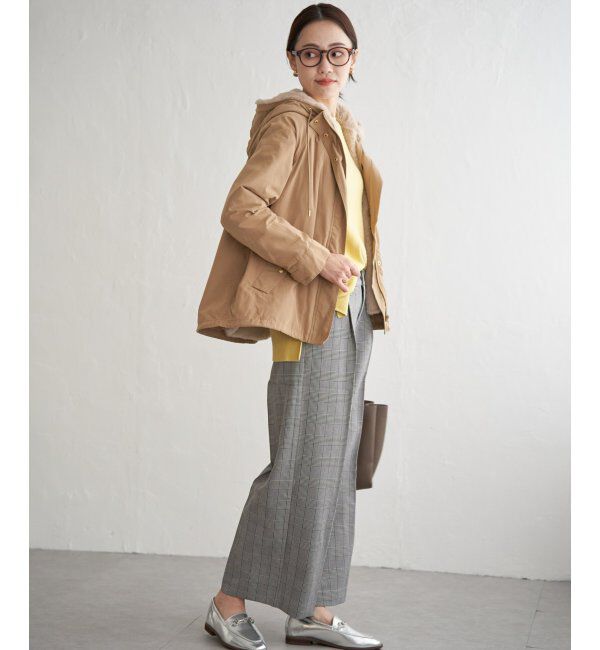 ikka「ボアライナー3WAYマウンテンパーカー」|ブルゾン・スタジャン|