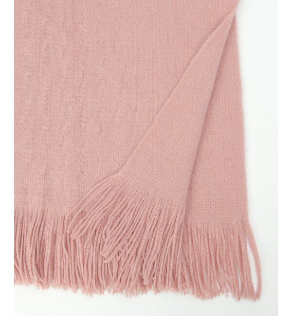 ikka「ラッセル起毛無地マフラー」|マフラー|