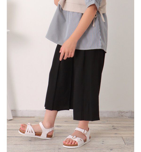 ikka kids「ホソベルトツキスラブワイドパンツ」|その他|