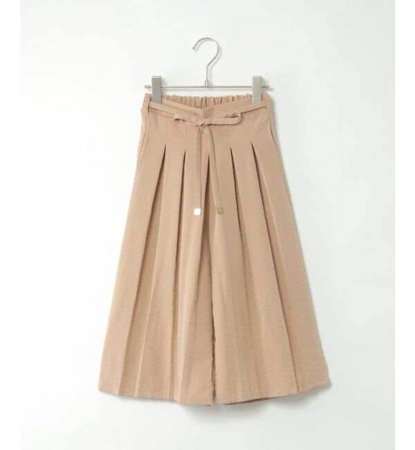 ikka kids「ホソベルトツキスラブワイドパンツ」|その他|