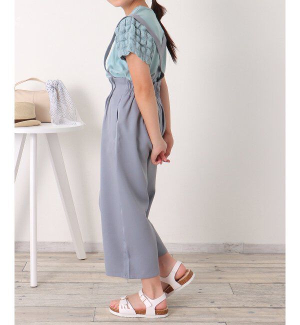 ikka kids「ストレッチサス付きワイドパンツ（120~160cm）」|その他|