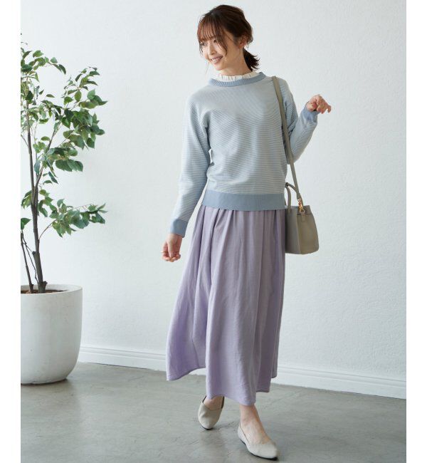 ikka「アラエルニットペタンコパンプス」|その他|