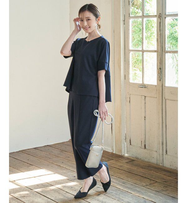 ikka「アラエルニットペタンコパンプス」|その他|