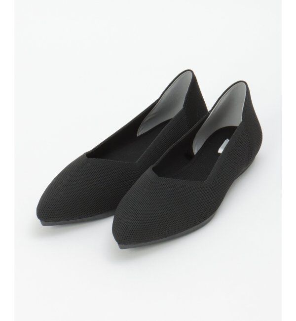 ikka「アラエルニットペタンコパンプス」|その他|