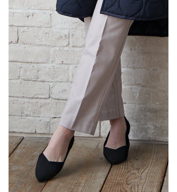 ikka「アラエルニットペタンコパンプス」|その他|