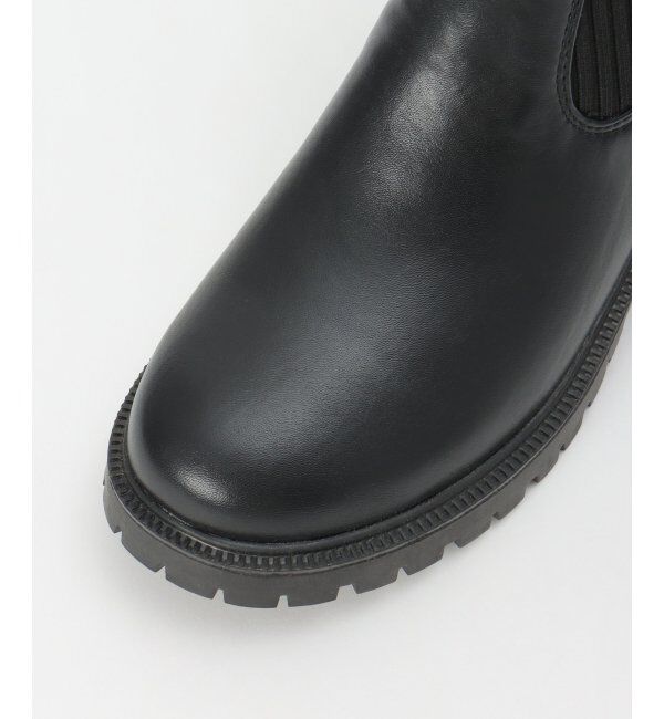 ikka「PUニットコンビブーツ」|その他|
