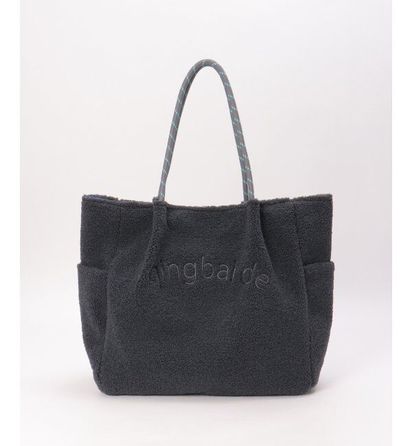 ikka「ボアロゴイリＢＩＧトート」|その他|ダークグレー