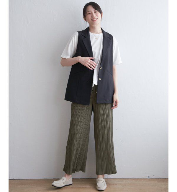 ikka「コットンUSA半袖Tシャツ」|Tシャツ・カットソー|