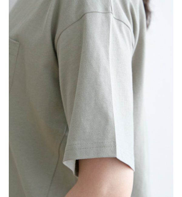 ikka「コットンUSA半袖Tシャツ」|Tシャツ・カットソー|