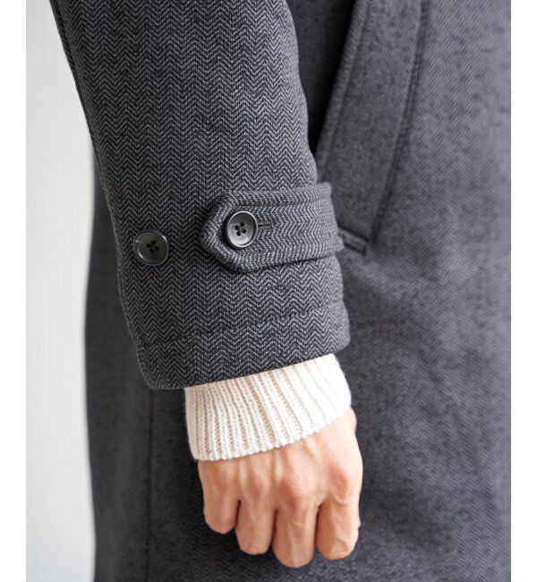 IKKA LOUNGE「ウールライクニットステンカラーコート」|その他|