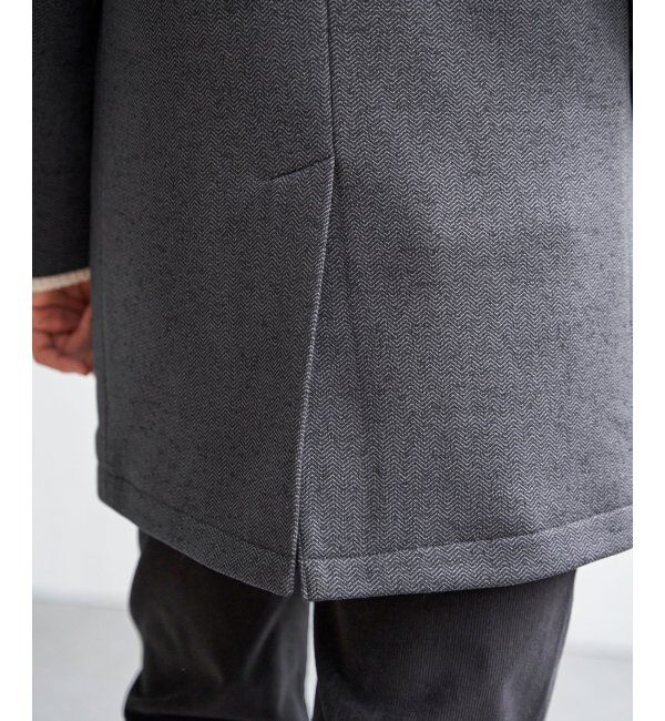 IKKA LOUNGE「ウールライクニットステンカラーコート」|その他|