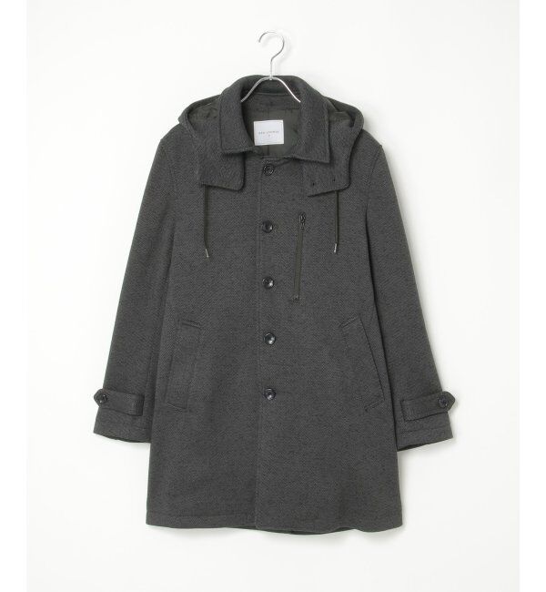 IKKA LOUNGE「ウールライクニットステンカラーコート」|その他|