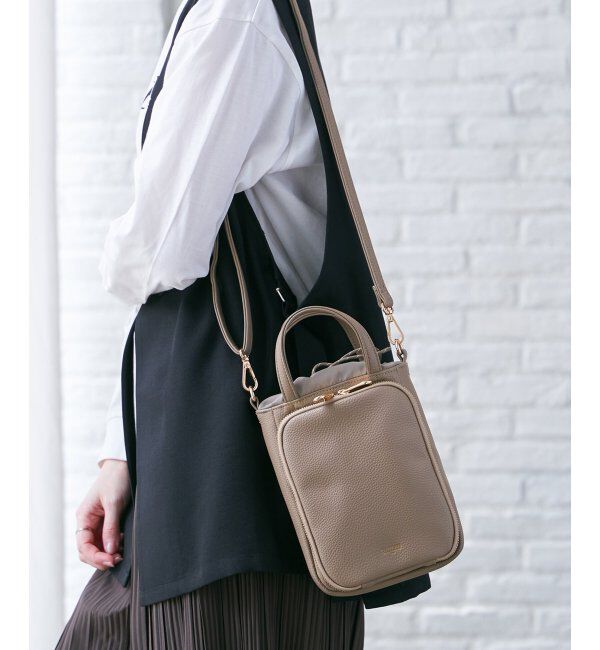 ikka「合皮2WAYミニショルダーバッグ」|その他|