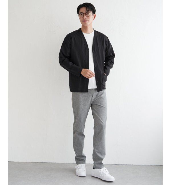 ikka「GOKU楽AIRVネックカーディガン」|カーディガン|