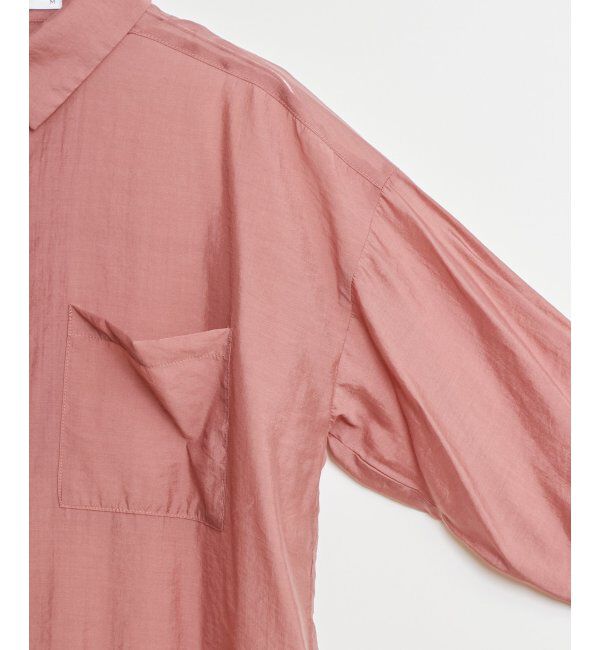 ikka「【2点セット】シア刺繍シャツタンクアンサンブル」|シャツ・ブラウス|