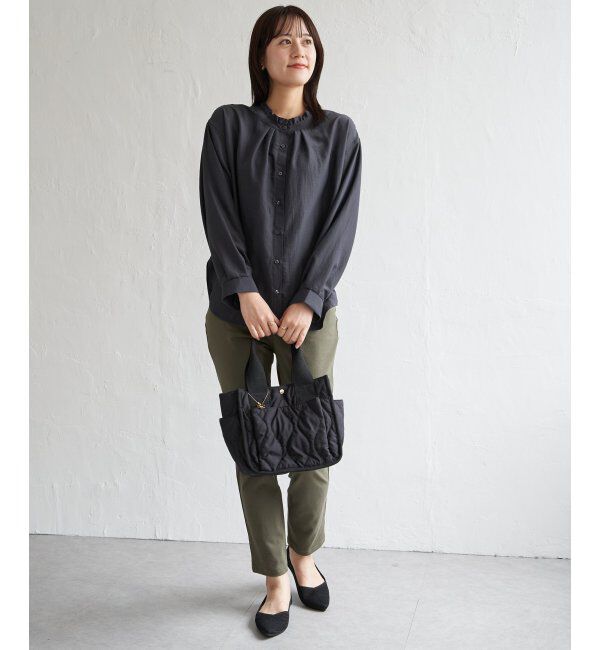 ikka「襟フリル2WAYブラウス」|シャツ・ブラウス|