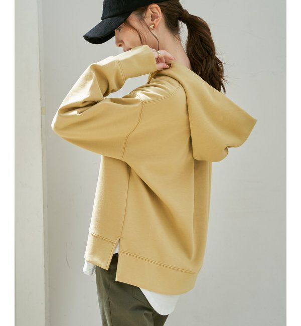 ikka「GOKU楽 鹿の子ダンボールパーカー」|パーカー|