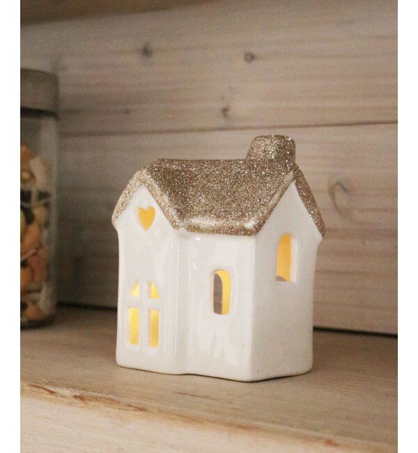 Lbc with Life「22Xmas クリスマス セラミックハウスライトスタンド」|その他|