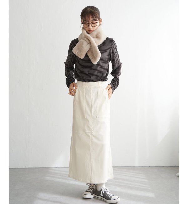 Lbc with Life「フェイクファーティペット」|マフラー|